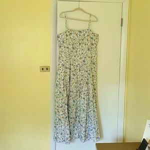 J Crew Summer Dress 16 Tall